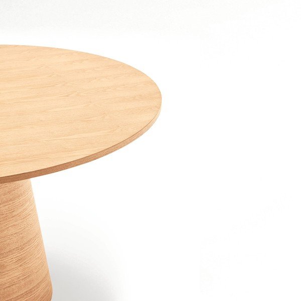 Okrúhly jedálenský stôl v dekore jaseňa ø 157 cm Cep – Teulat-image-4