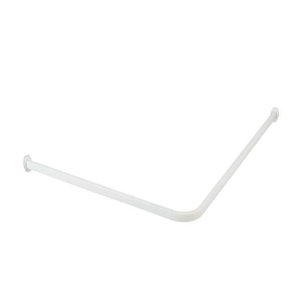 Biela tyč na sprchový záves Era – Wenko-image-2