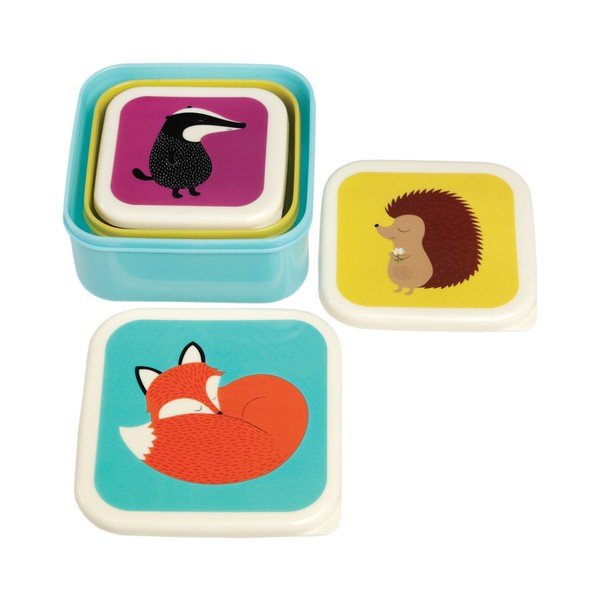 Súprava 3 desiatových boxov Rex London Rusty And Friends-image-3