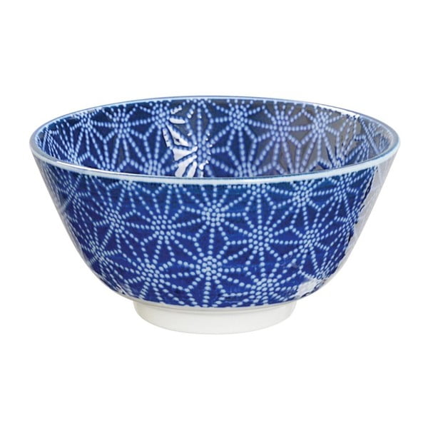 Modrá porcelánová miska na ryžu Tokyo Design Studio Star, ⌀ 12 cm