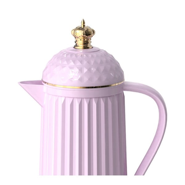 Fialová termoska 920 ml Crown  – PT LIVING-image-2