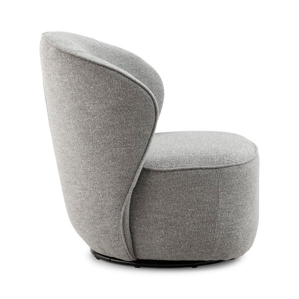 Svetlosivé otočné kreslo Edna – MOME-image-2