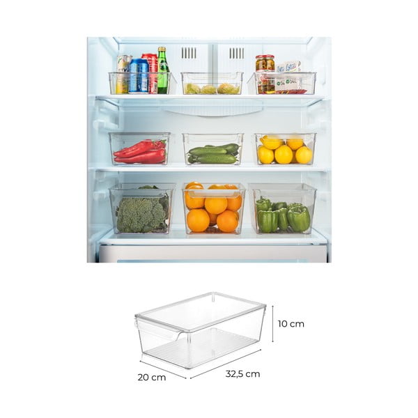 Plastový organizér do chladničky 3 ks - Hermia-image-2