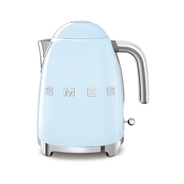 Svetlomodrá rýchlovarná kanvica 1,7 l 50's Retro Style – SMEG