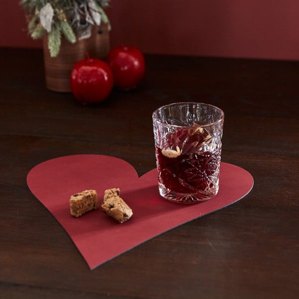 Prestieranie z eko kože 30x30 cm Heart Nupo – LIND DNA-image-1