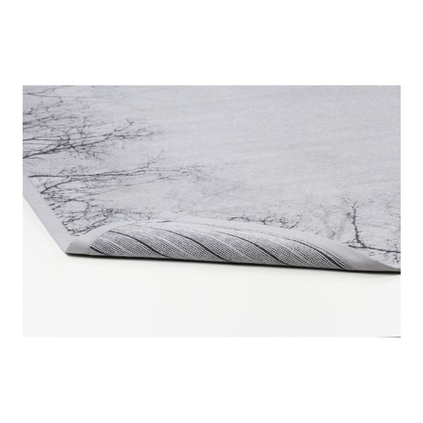Sivý obojstranný koberec Narma Puise Silver, 100 x 160 cm-image-2