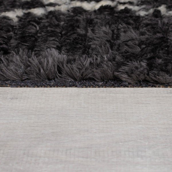 Čierny koberec 160x230 cm Aisha – Flair Rugs-image-3