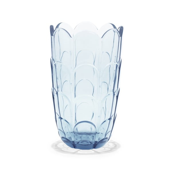 Svetlomodrá sklenená ručne vyrobená váza (výška 19 cm) Lily – Holmegaard