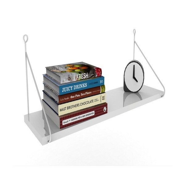 Biela polica Armoni - Kalune Design-image-2