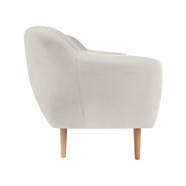 Krémová dvojmiestna pohovka Mazzini Sofas Amelie-image-4