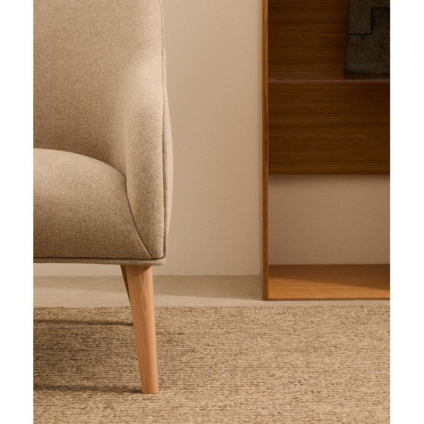Béžové kreslo Bobly – Kave Home-image-2
