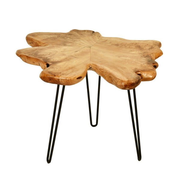 Odkladací stolík s doskou z cédrového dreva 360 Living Montanio 522
