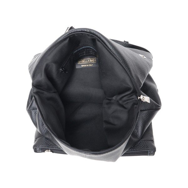 Čierny kožený batoh Isabella Rhea-image-4