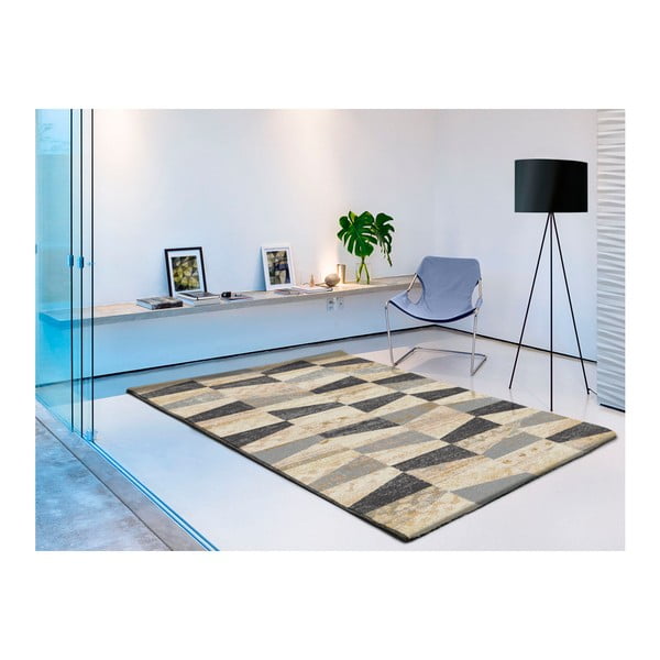 Sivo-béžový koberec Universal Fusion, 160 × 230 cm
