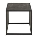 Odkladací stolík v dekore kameňa 40x40 cm Strington – Actona