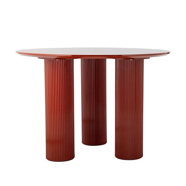 Lesklý okrúhly jedálenský stôl ø 110 cm Della – Bloomingville-image-3