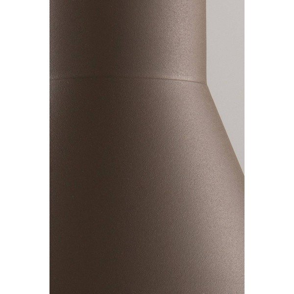 Hnedé hliníkové so stmievačom závesné svietidlo ø 10 cm Evan – Jotex-image-3
