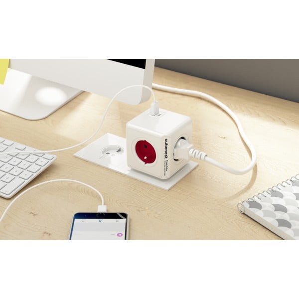 Rozbočovacia zásuvka PowerCube Original USB – Cubenest-image-1