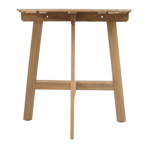 Záhradný jedálenský stôl z masívu akácie 45x70 cm Nina - LDK Garden-image-4