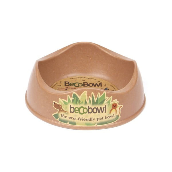 Miska pre psíkov/mačky Beco Bowl 17 cm, hnedá
