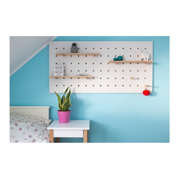 Biely nástenný organizér Ragaba TRIVENTI, 120 × 60 cm-image-1