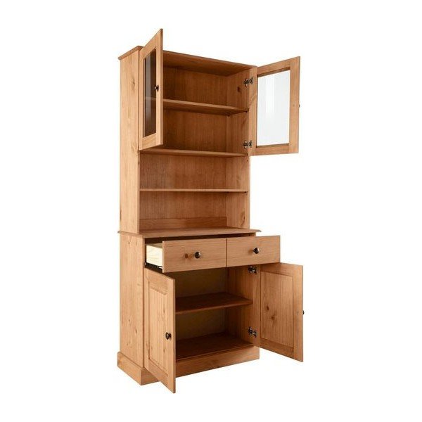 Kredenc z borovicového dreva v prírodnej farbe 181x34 cm Mille – Støraa-image-3