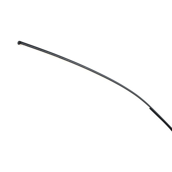 Tmavohnedá LED stojacia lampa so stmievačom (výška  210 cm) Shanghai – Trio-image-3