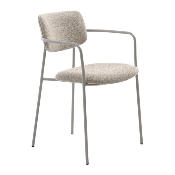 Krémovobiela jedálenská stolička Zama – Unique Furniture