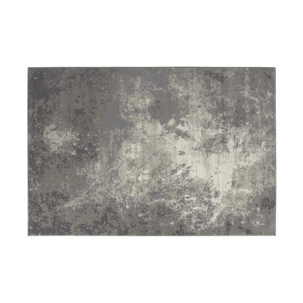 Sivý vlnený koberec Kooko Home Zouk, 240 × 340 cm