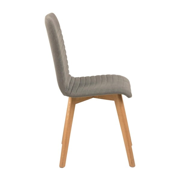 Sada 2 svetlosivých jedálenských stoličiek Actona Arosa-image-1