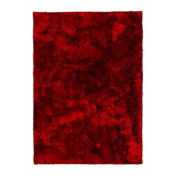 Červený koberec Universal Nepal Liso Rojo, 80 × 150 cm