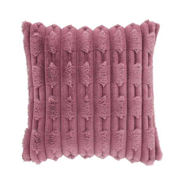Dekoračný vankúš z mikroplyšu 50x50 cm Carved Fur – Bianca