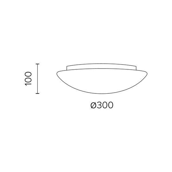 Stropné svietidlo Sotto Luce MATO, Ø 30 cm-image-3