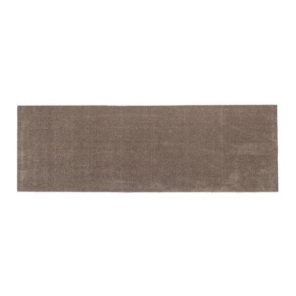 Hnedo-béžová rohožka Tica copenhagen Unicolor, 67 × 200 cm