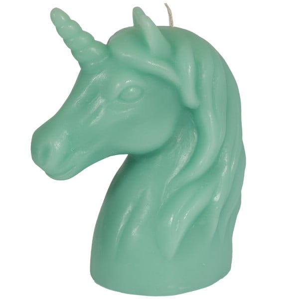 Zelená sviečka Fisura Unicorn