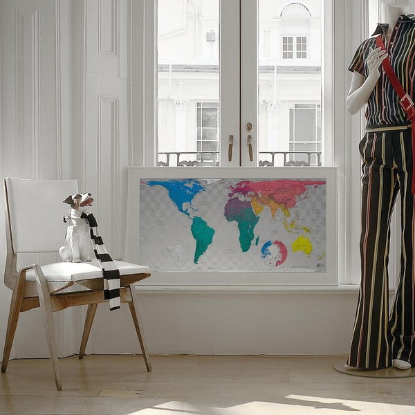 Mapa sveta The Future Mapping Company Future World Map, 101 × 58 cm-image-1