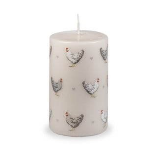 Béžová veľkonočná sviečka Unipar Cute Hens, doba horenia 40 h