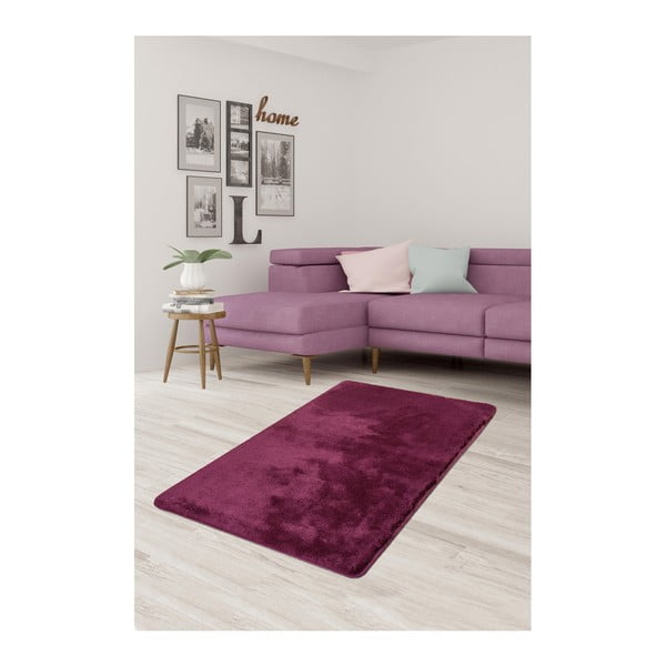 Fialový koberec Milano, 120 × 70 cm