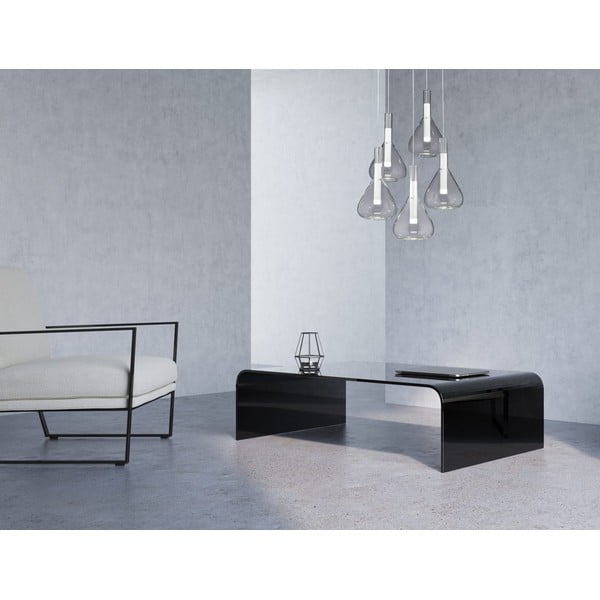 Biele LED závesné svietidlo so skleneným tienidlom ø 55 cm Cipera – CINQUE-image-1