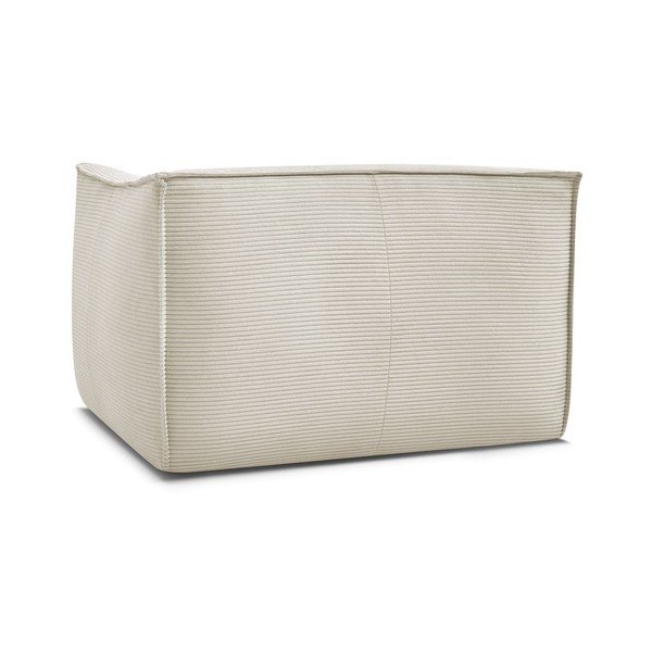 Béžové menčestrové kreslo Giorgia – Bobochic Paris-image-3