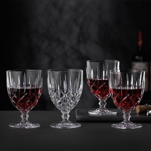 Súprava 4 pohárov z krištáľového skla Nachtmann Noblesse Goblet Tall, 350 ml-image-1