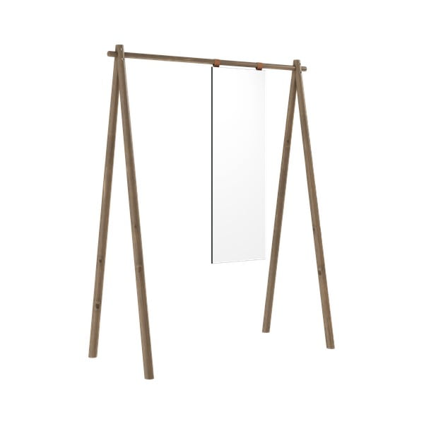 Hnedý stojan na oblečenie z borovicového dreva Hongi - Karup Design-image-3