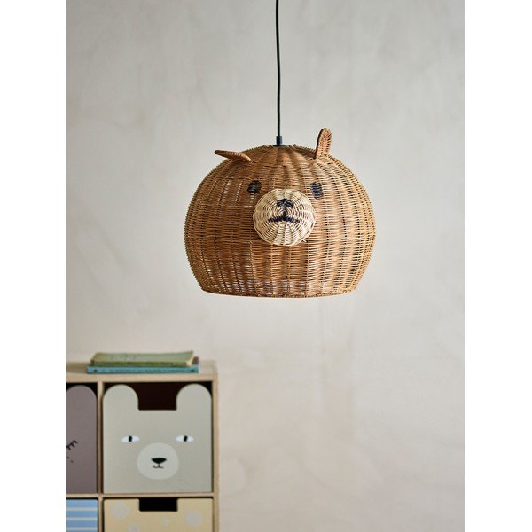Hnedé detské tienidlo ø 40 cm Lilu – Bloomingville Mini-image-1