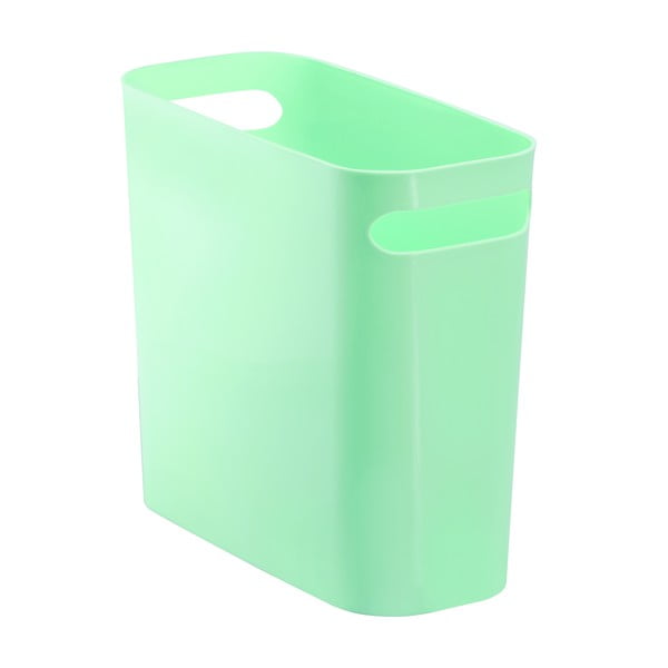 Zelený odpadkový kôš iDesign Una, 8,8 l