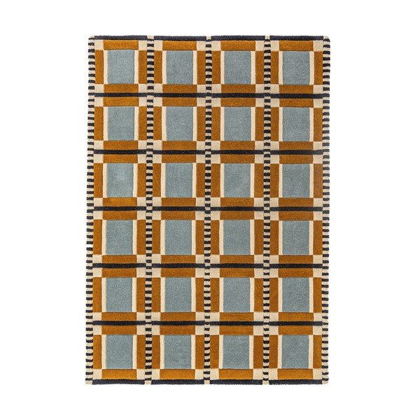 Ručne tkaný vlnený koberec 160x230 cm Quadro Wool – Flair Rugs