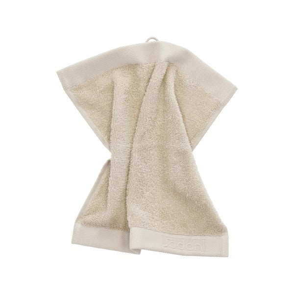 Béžový froté bavlnený uterák 30x30 cm Comfort – Södahl-image-2