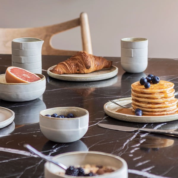 Biele hrnčeky v súprave 2 ks z kameňa 0.3 l Sand Grain – Mette Ditmer Denmark-image-4