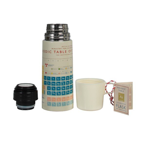 Krémová detská termoska 350 ml Periodic Table – Rex London-image-4