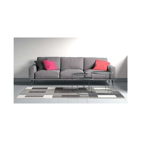 Sivý koberec Oyo home Suzzy Gurma, 80 x 150 cm-image-2