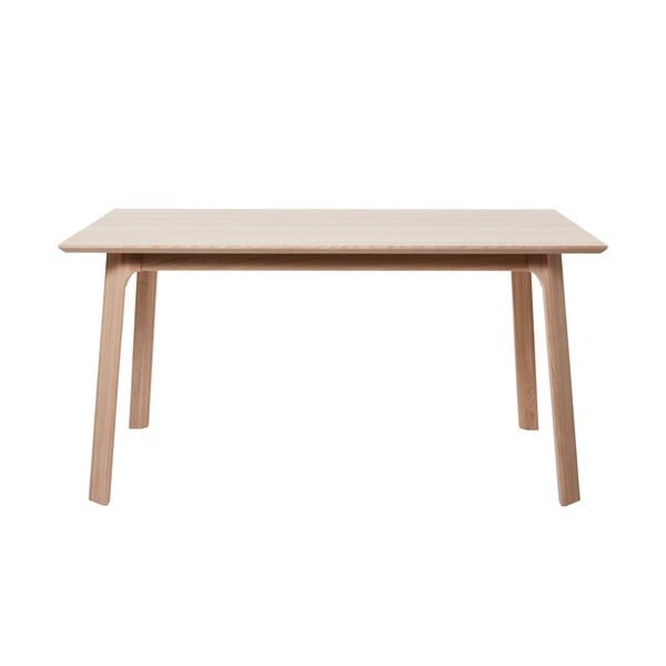 Jedálenský stôl z bieleho dubového dreva Unique Furniture Vivara